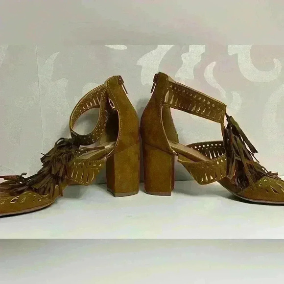 Rampage Ruby Tassel Open Toe Sandal Size 8 - Picture 3 of 7